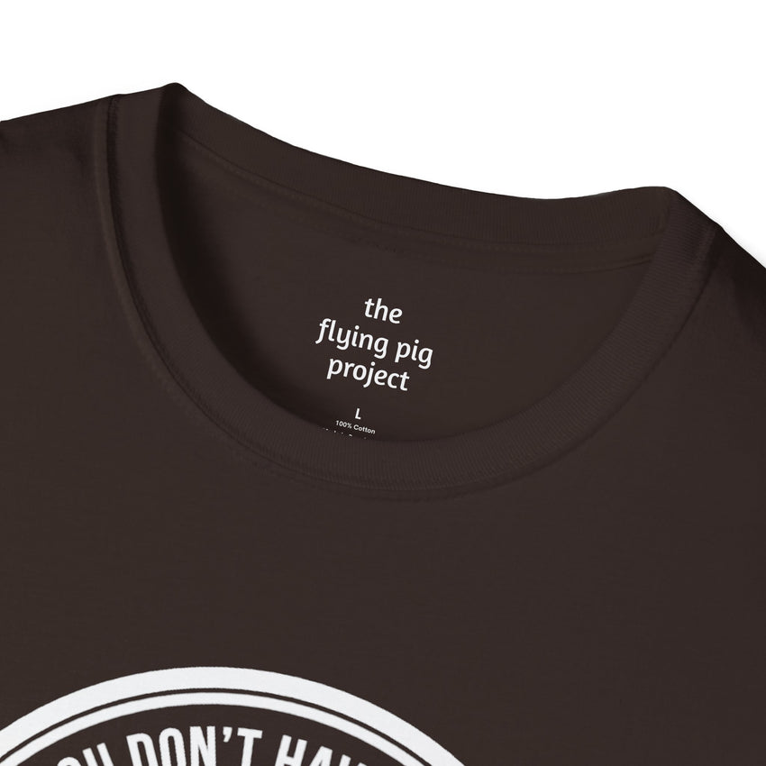 Motivational Hiking T-Shirt - "You Don't Have to Be Crazy to Walk with Us" - Perfect for Outdoor Enthusiasts