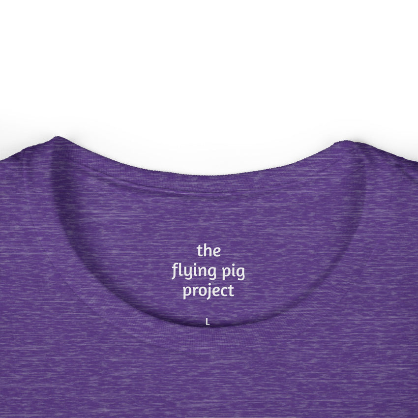 "You Don't Have to Be Crazy to Walk/Run with Us" - Womens' Cut Tee