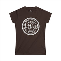 "You Don't Have to Be Crazy to Run with Us" - Womens Tee
