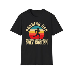 Running Dad; Like a Regular Dad Only Cooler Unisex Tee
