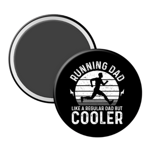 Running Dad Only Cooler - 2 1/4" round