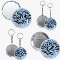 Chase Dreams Not People - 2 1/4" round