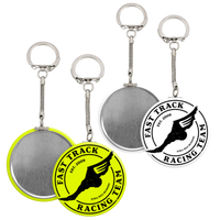 Fast Track Textured Logo 2 1/4" Magnet ($3) or Keychain ($5)